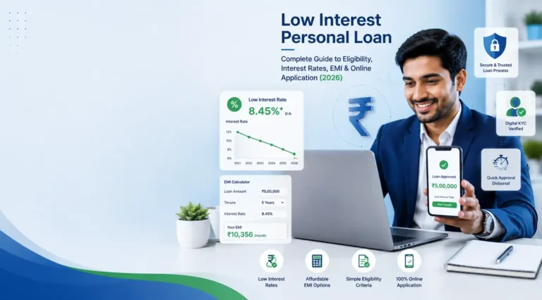 Low interest personal loan